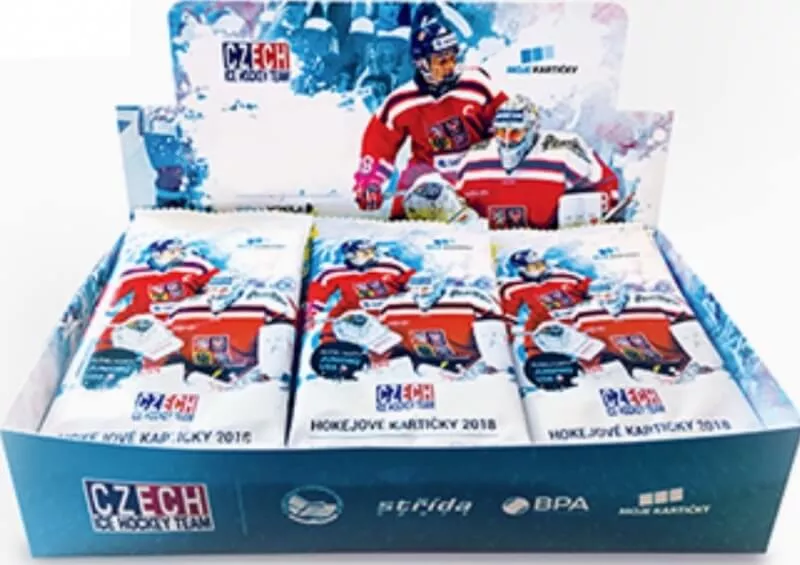 Hokejové karty Český národný tím 2018 - retail box