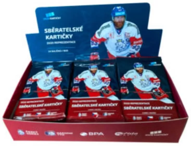 Hokejové karty Český národný tím 2020 - retail box