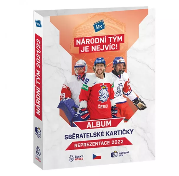 Hokejový album na karty Národný tím 2021/2022