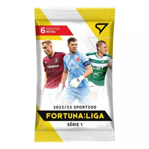 Futbalové karty Fortuna Liga 2022-23 Retail balíček 1. seria