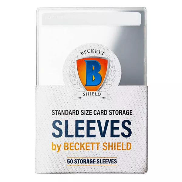 Obaly na karty Beckett Shield Standard Storage - 50 ks