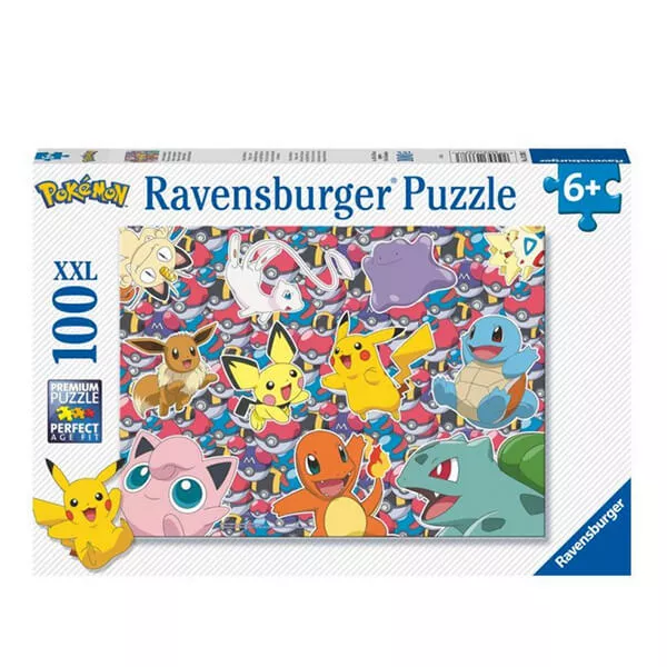 Puzzle Pokémon XXL Ravensburger - 100 dielikov