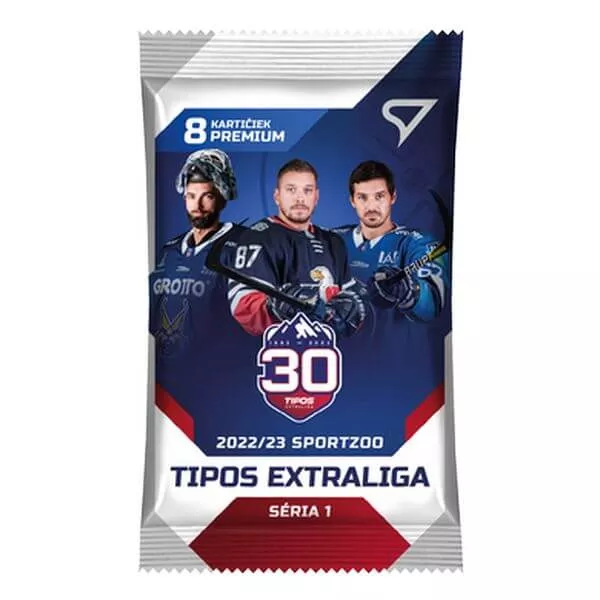 Hokejové karty Tipos extraliga 2022-23 Premium balíček 1. séria