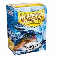 Dragon Shield obaly na karty safír modrá matná balení mtg pokémon
