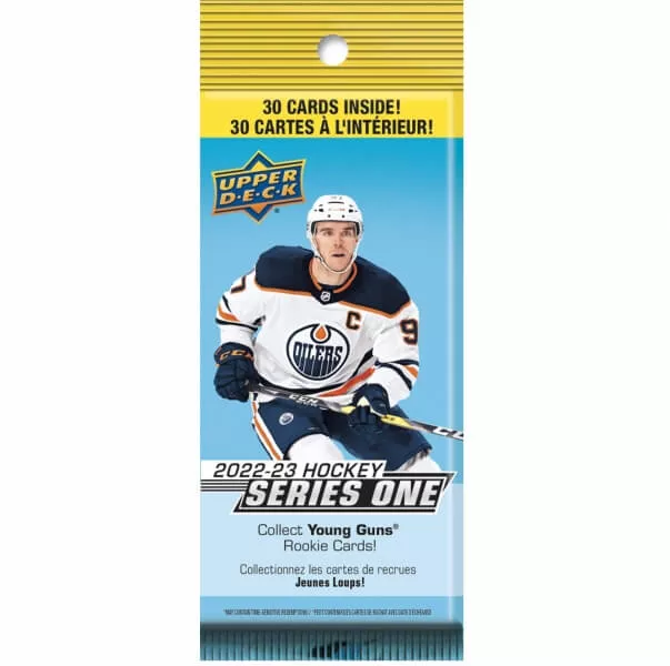 2022-23 NHL Upper Deck Series One Fat Pack - hokejové karty