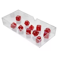 UltraPro Eclipse Acrylic RPG Dice Set (11ct) - Apple Red