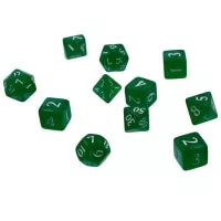 Ultra Pro Eclipse Acrylic 11 Dice Set - Forest Green