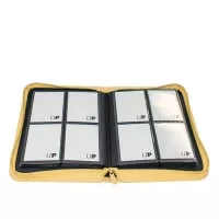 Žluté album na karty UltraPro Vivid 4-Pocket Zippered PRO-Binder