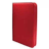 Album na karty Vivid 9-Pocket Zippered PRO-Binder Red