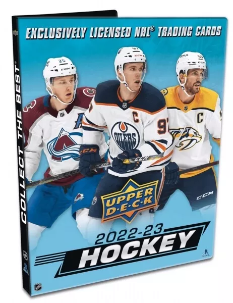 2022-23 NHL Upper Deck Starter Kit - album a karty