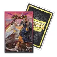 Dragon Shield Standard size Brushed Art Sleeves - Valentine Dragon 2023 (100 Sleeves)