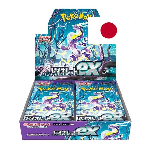 Pokémon Sword & Shield - Violet EX Booster Box - japonsky