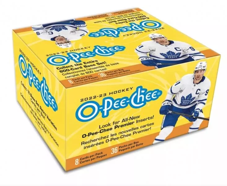 2022-2023 NHL Upper Deck O-Pee-Chee Retail box - hokejové karty