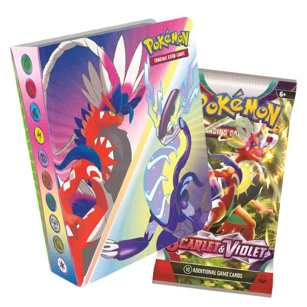 Pokémon Scarlet and Violet - Mini Album + booster