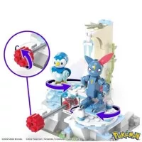 Pokémon Mega Construx Construction Set Piplup and Sneasel Snow Day 11 cm