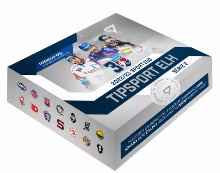 Hokejové karty Tipsport ELH 22/23 Premium box 2. séria