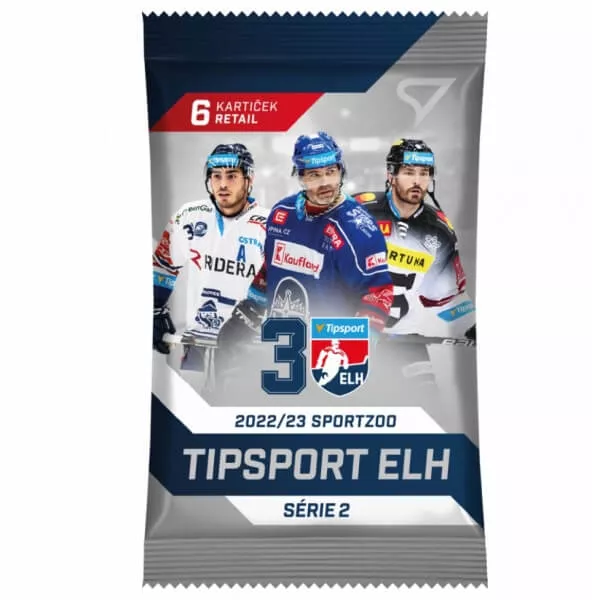 Hokejové karty Tipsport ELH 22/23 Retail balíček 2. séria