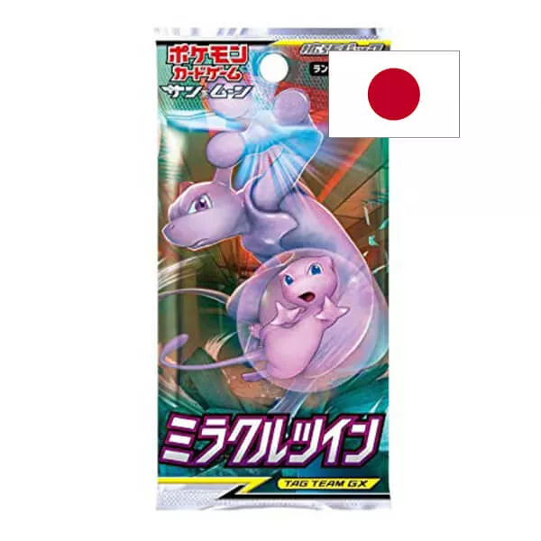 Pokémon Sun & Moon - Miracle Twins Booster - japonsky