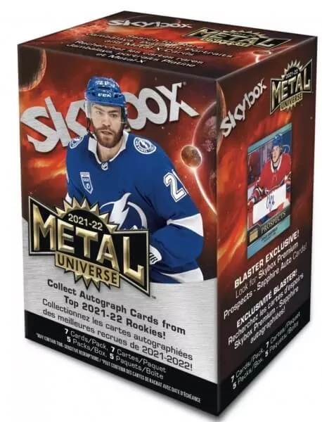 2021-2022 NHL UD Skybox Metal Universe Hockey blaster box