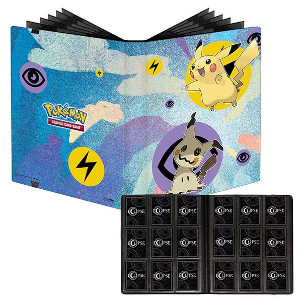 Pokémon A4 album na karty na 360 karet - Pikachu and Mimikyu