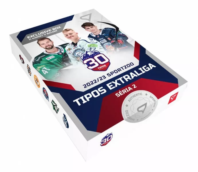 Hokejové karty Tipos extraliga 2022-23 Exclusive box 2. séria