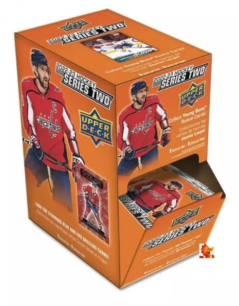2022-2023 NHL Upper Deck Series Two Gravity Feed Box - hokejové karty