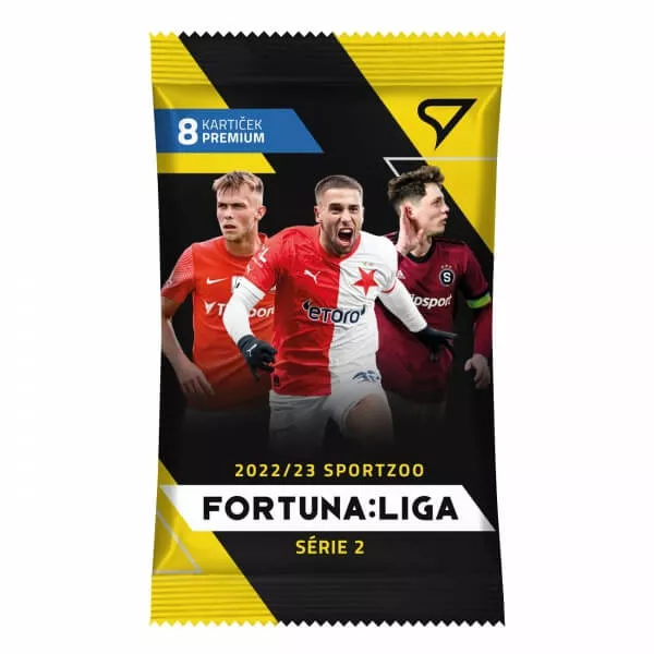 Futbalové karty Fortuna Liga 2022-2023 Premium balíček 2. seria