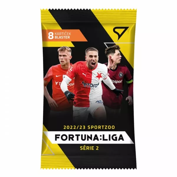Futbalové karty Fortuna Liga 2022-2023 Blaster balíček 2. seria