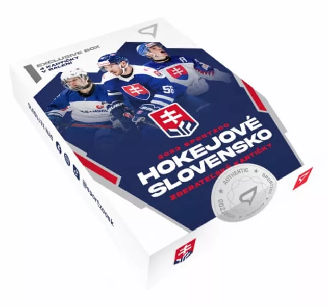 Hokejové karty Hokejové Slovensko 2023 Exclusive Box