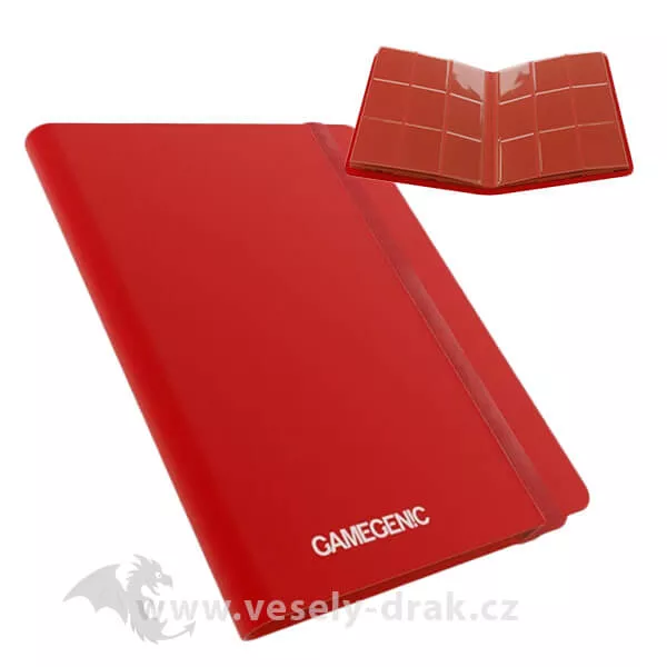 Album na karty Gamegenic Casual 18-Pocket Red