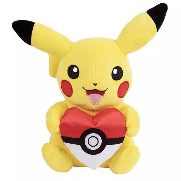 Pokémon plyšák Pikachu so srdcom 20 cm