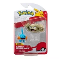 Akční figurky Pokémon Mudkip a Geodude