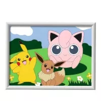 CreArt Pokémon Pikachu, Eevee a Jigglypuff