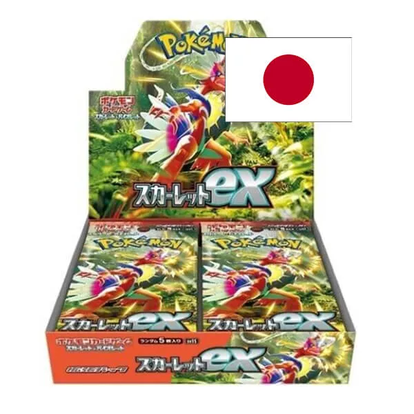 Pokémon Sword & Shield - Scarlet EX Booster Box - japonsky