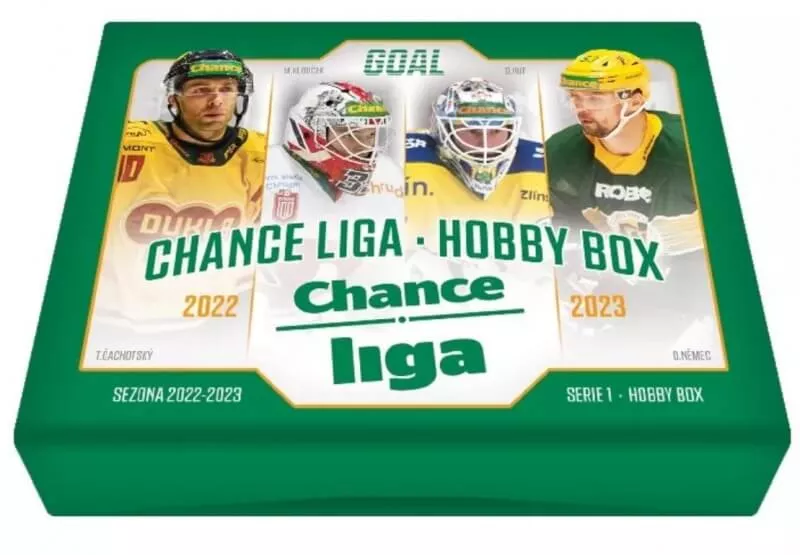 Hokejové karty 2022-2023 Chance liga hobby box - 1. séria