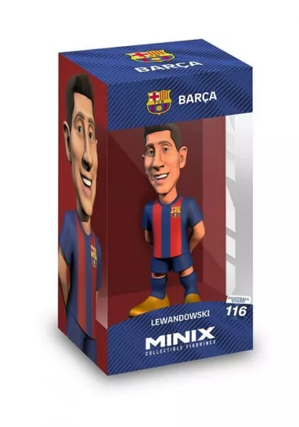 Futbalová figurka Minix Club FC Barcelona - Lewandowski