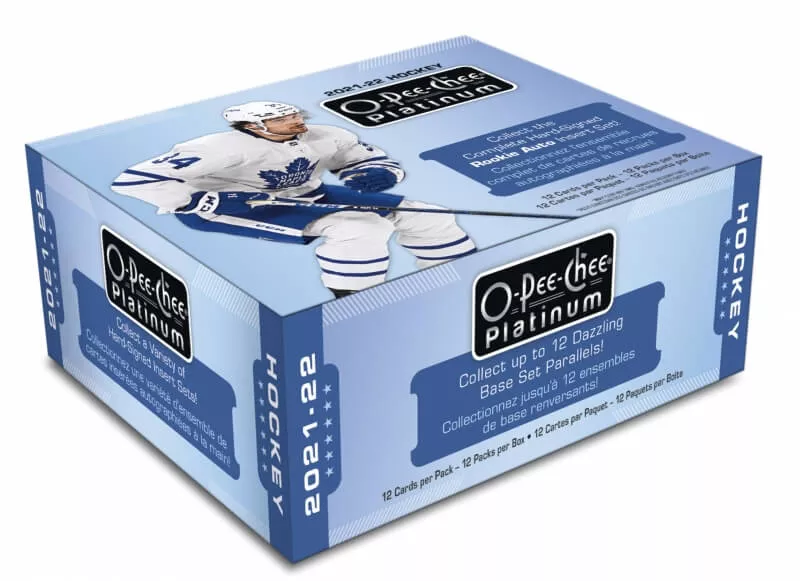 2021-2022 NHL UD O-Pee-Chee Platinum Hobby Box - hokejové karty