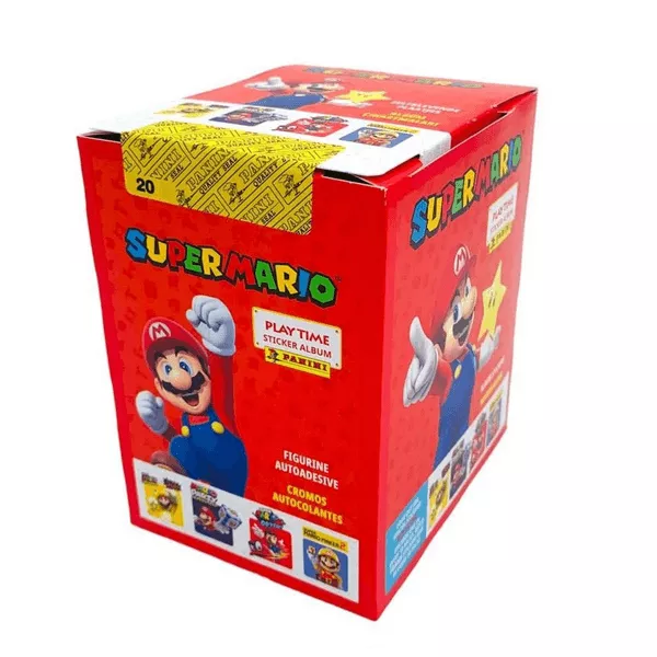 Super Mario box samolepiek - 36 balíčkov