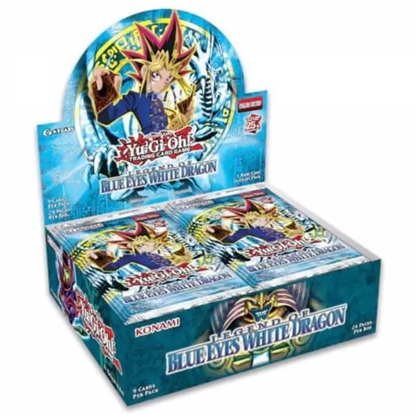 Yu-Gi-Oh 25th Anniversary Edition Legend of Blue-Eyes White Dragon Booster Box