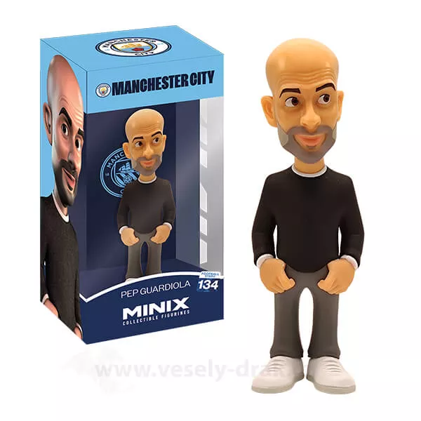 Futbalová figurka Minix Club Manchester City - Pep Guardiola
