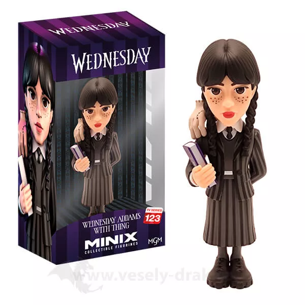 Wednesday figurka Minix - Wednesday with Thing