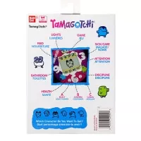 Tamagotchi - zadní strana balení s popisem