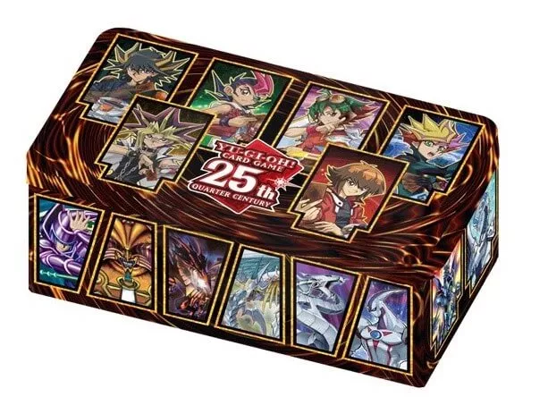 Yu-Gi-Oh 25th Anniversary Tin: Dueling Heroes plechová krabička