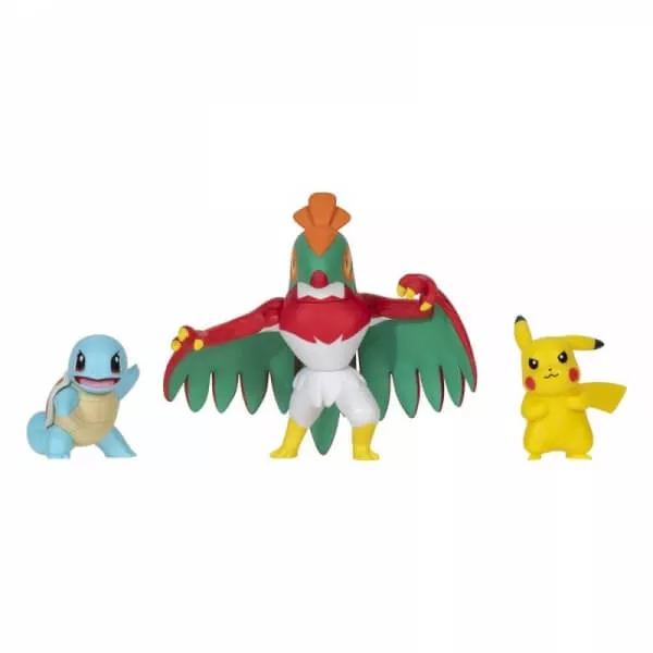 Pokémon akčné figúrky Squirtle, Hawlucha, Pikachu 5 - 8 cm