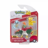 Pokémon akční figurky Squirtle, Hawlucha, Pikachu 5 - 8 cm - v balení