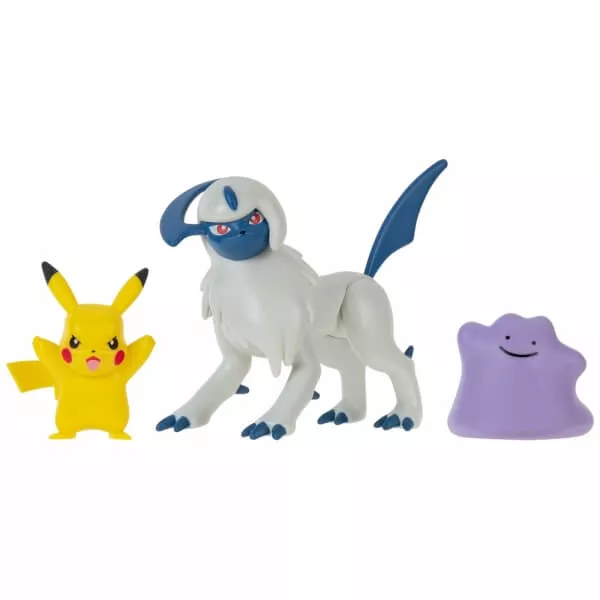 Pokémon akčné figúrky Pikachu, Absol, Ditto 5 - 8 cm