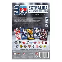 Extraliga All-Stars 1993-2023: Karetní hra (zadní strana balení)