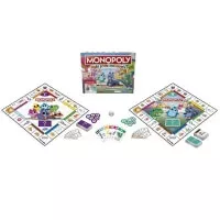 Hra Moje první Monopoly - oboustranná hrací deska