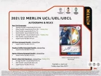 2021-2022 Topps Champions League Merlin Chrome Hobby Box - fotbalové karty - plnění 4