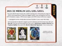 2021-2022 Topps Champions League Merlin Chrome Hobby Balíček - fotbalové karty - plnění 1